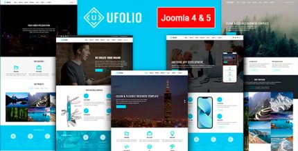 Ufolio - Multipurpose & Portfolio Joomla 4 & 5 Template