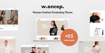 Leo Woncep High-End Women Мода Prestashop Шаблон