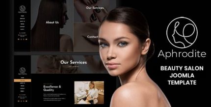 Aphrodite - Beauty Salon Joomla 5 Template