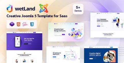 Wetland - Joomla 5 MultiPurpose Template for Startup