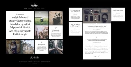 Bleecker Portfolio Joomla Template