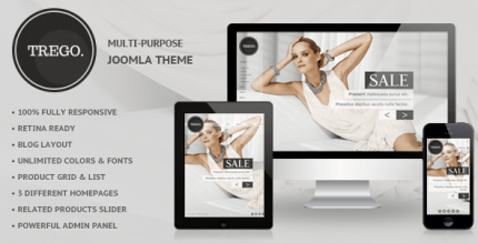 Trego - Premium Responsive Joomla Theme