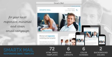 Smartx Mail - Адаптивный Email Шаблон