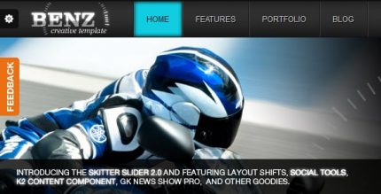 Benz Creative Template For Joomla!