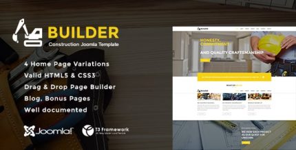 Builder - Joomla Construction Template