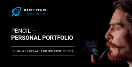 Pencil — Personal Portfolio and One Page Resume