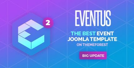 Eventus - Responsive Event Joomla Template