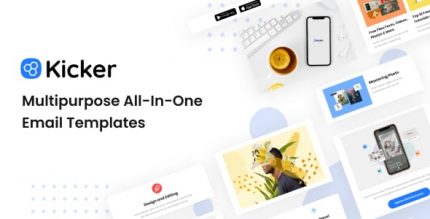Kicker - Startup HTML Email Шаблон