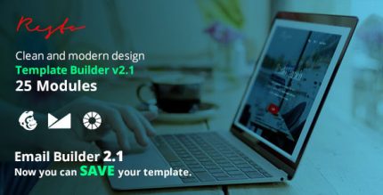 Resto Email Шаблон + Emailbuilder 2.1