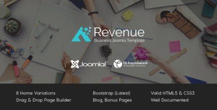 Revenue - Business Joomla Template