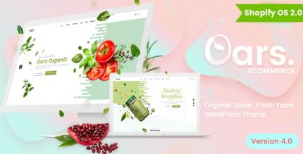 Oars - 7 Fastest UI/UX Optimized Shopify OS 2.0 Шаблоны для Organic Еда Магазинs