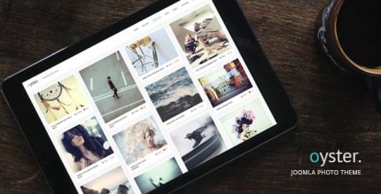 Oyster – Creative Photography Joomla Template