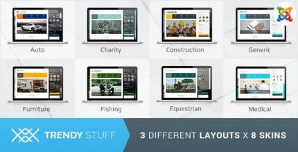 Trendy Stuff - Responsive Business Joomla Template