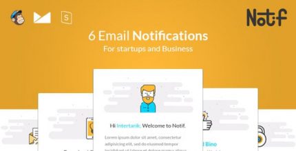 Notif - Email Уведомлениеs Шаблоны